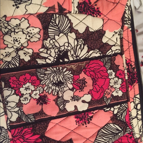 Vera Bradley Mocha Rouge Purse - Picture 5 of 5